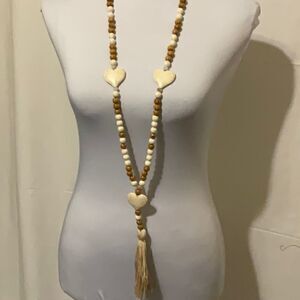 NWT heart necklace just in